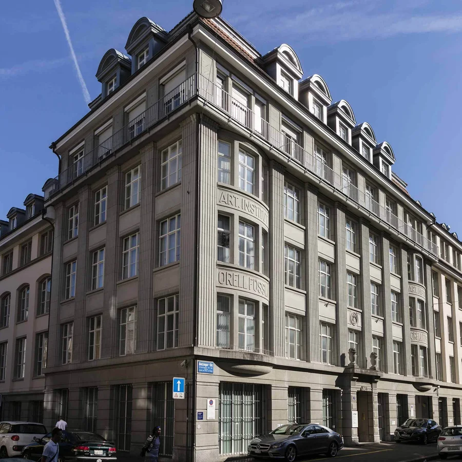 Orell Füssli headquarters on Dietzingerstrasse, Zurich